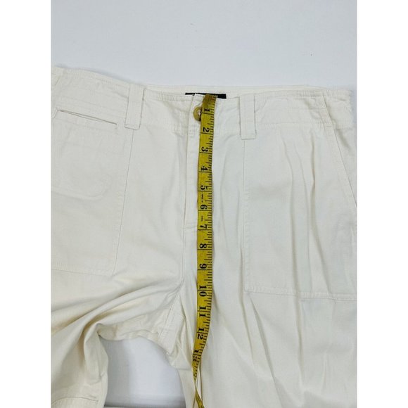 Lauren Ralph Lauren Cargo Cropped Cotton Capri Pants Chinos - Picture 6 of 9